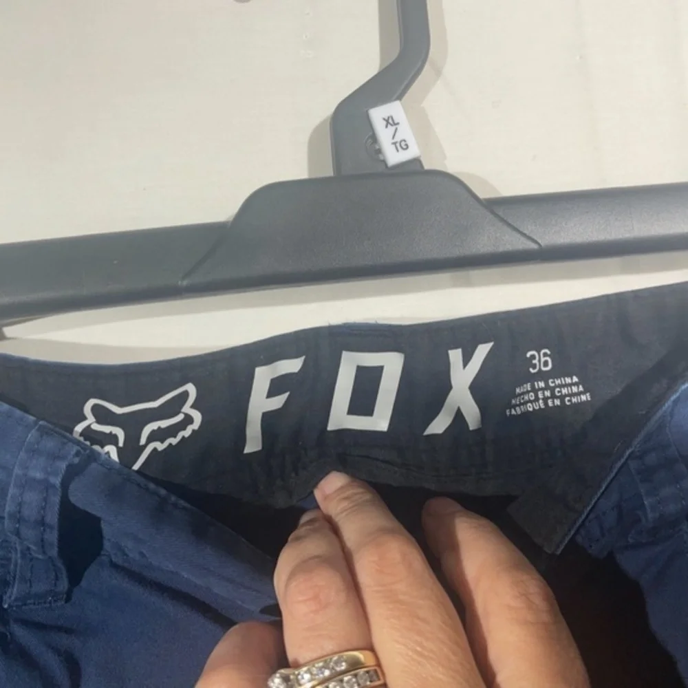 Fox Head Men's Stretch Chino Short Navy Blue Size 36 - Picture 4 of 14